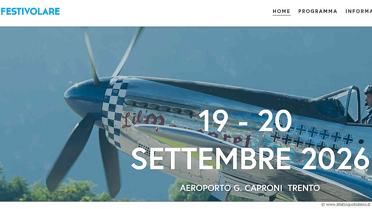 A Trento si sono svolti un forum sui consumi e un festival sull’aviazione. Ma solo uno ha conquistato i media