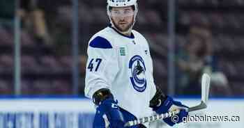 Cotter looking to make mark with Vancouver Canucks