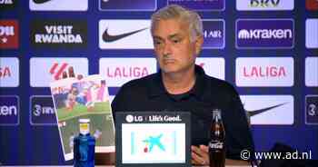 Atlético Madrid print ook een A4’tje als reactie op actie José Mourinho: ‘Stop intimidatie van scheidsrechters’