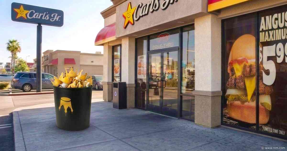 Carl’s Jr. goes after Burger King in new ‘Stealing the Crown’ diss marketing campaign