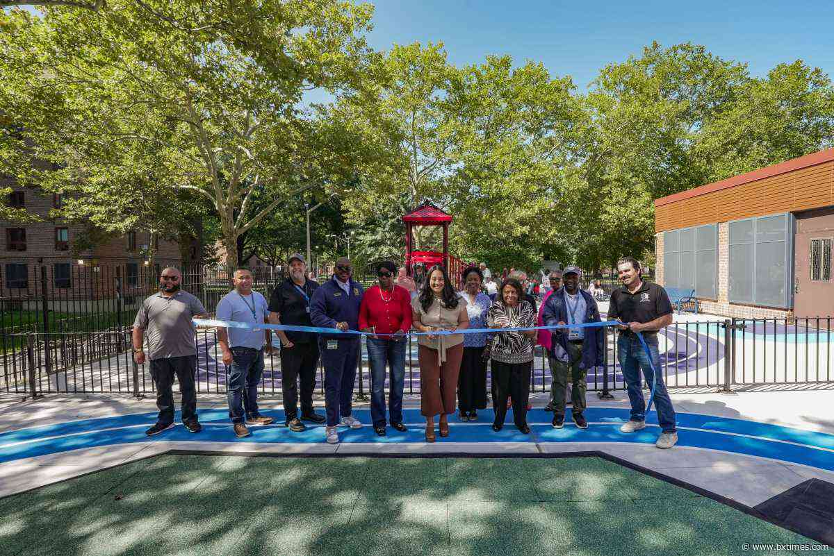 Opening of new Bronxdale Nursery playground celebrated with ribbon-cutting ceremony