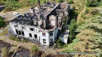 Four teenagers admit torching historic Neath Valley manor house