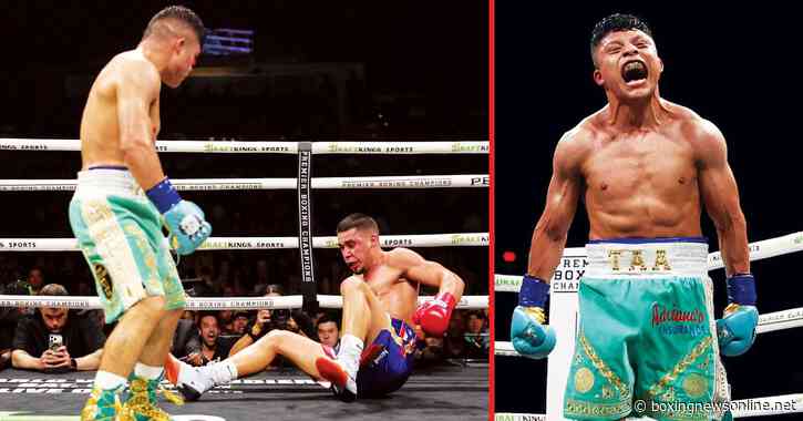 Nestor Bravo sums up Isaac Cruz’s power after suffering the first knockout loss of his career