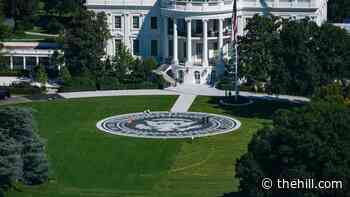Trump inaudible at helipad ribbon cutting amid press pool fight 