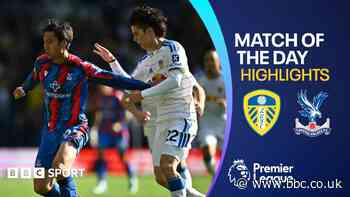 Leeds continue unbeaten start in league with draw against Palace