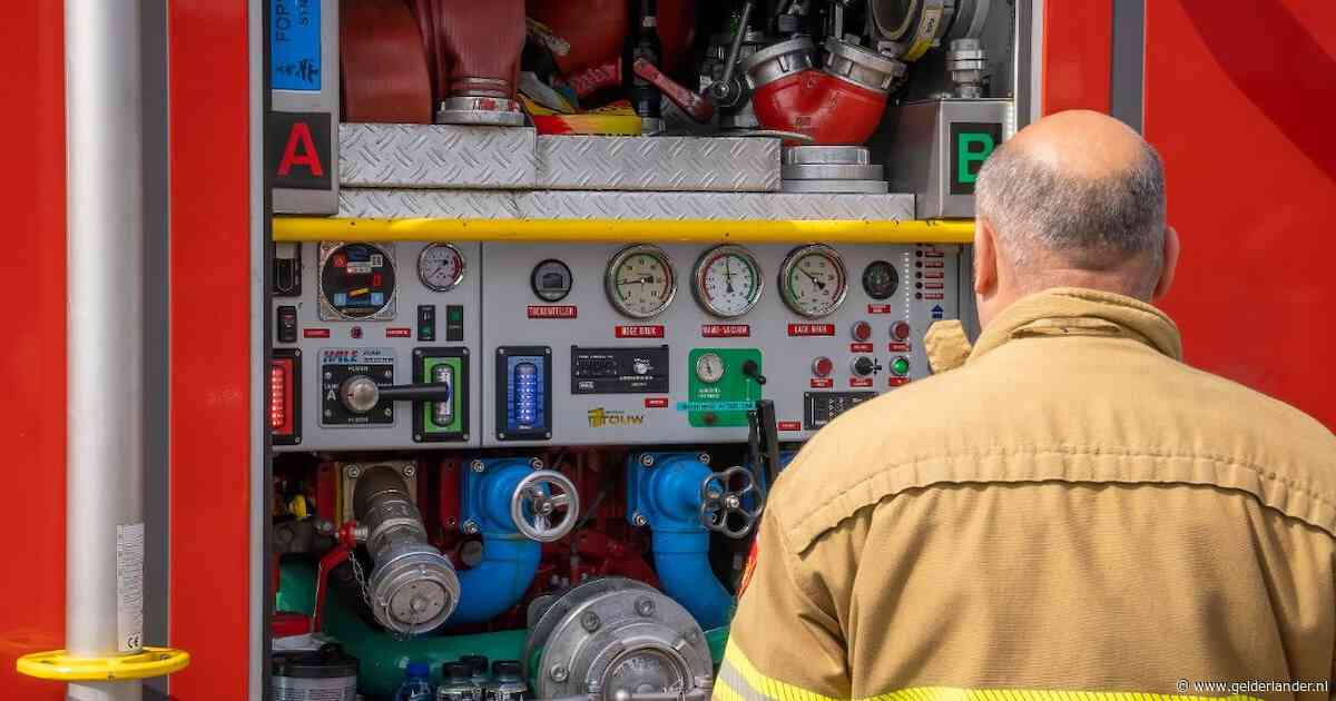 Grote brand op Helmkamp in Dinxperlo