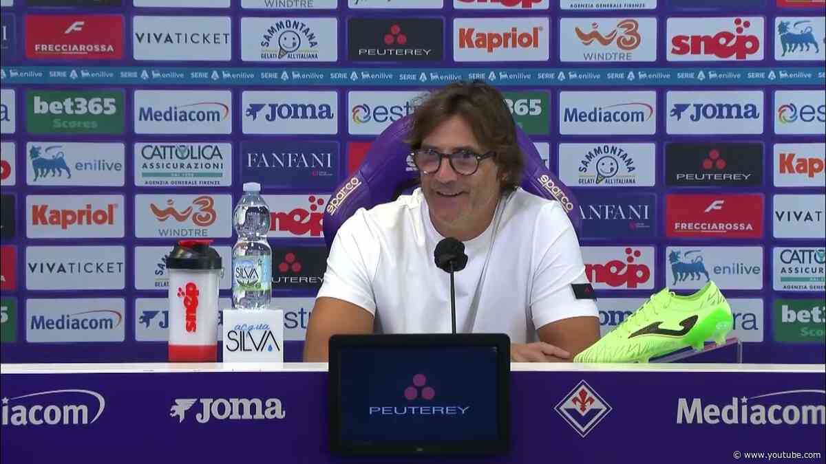 Conferenza stampa di mister Paolo Vanoli dopo Fiorentina - Napoli