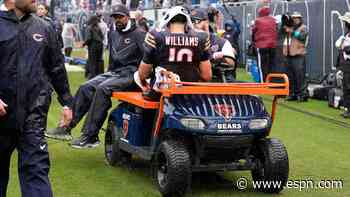 Bears coach says Williams week-to-week, but QB not ruled out for MNF