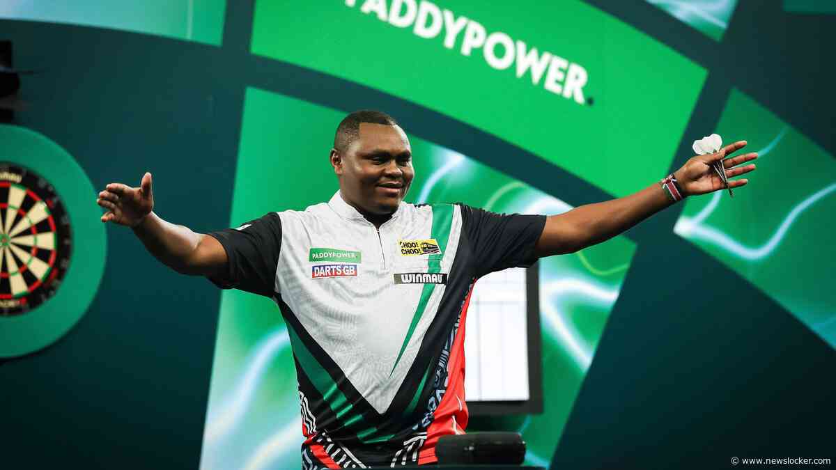 Keniaanse cultheld David Munyua plaatst zich na stunt van vorig jaar opnieuw voor WK darts
