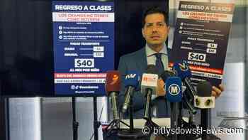 Canasta escolar en Venezuela cuesta 550 dólares por estudiante para el período 2026-2027