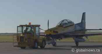 Snowbirds base gets a glimpse at aircraft expected to replace Tutor jets
