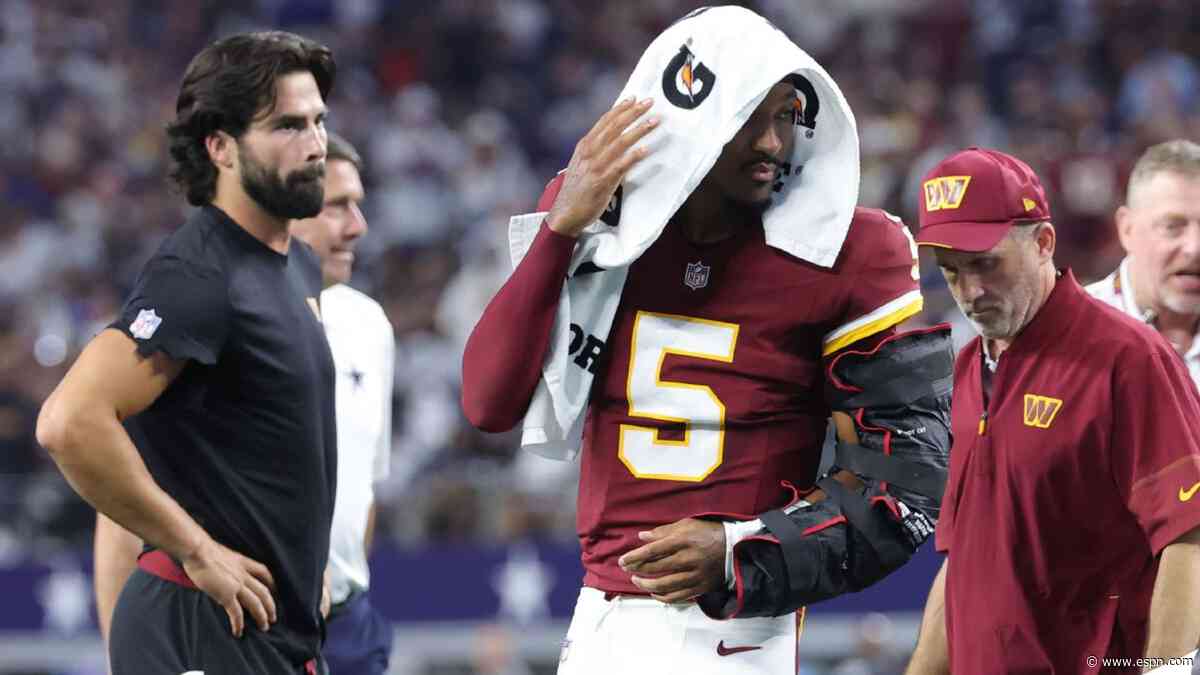 Is it time to be concerned about Jayden Daniels? We answer lingering questions after his latest injury