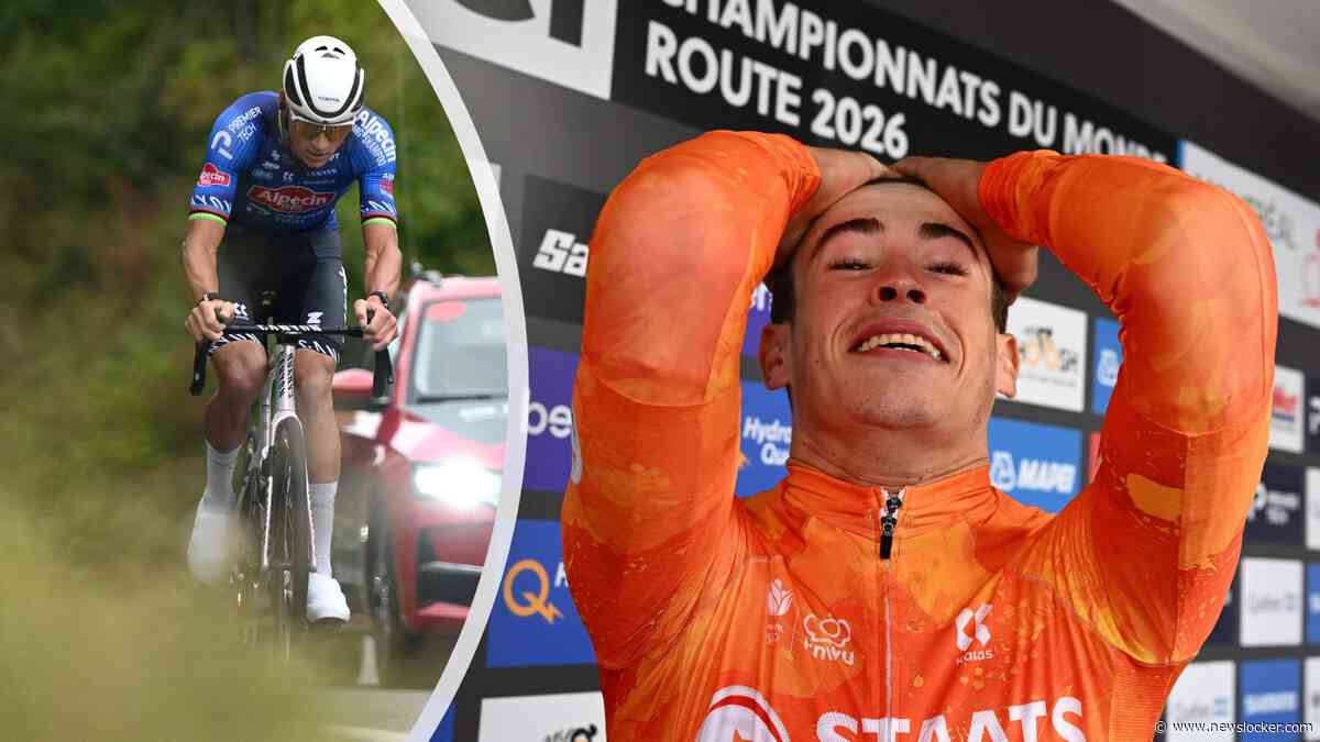 Tijdritsensatie Ryan Gal had voor WK-goud al contract op zak en wordt ploeggenoot Mathieu van der Poel: ’Mijn toekomst staat wel vast’