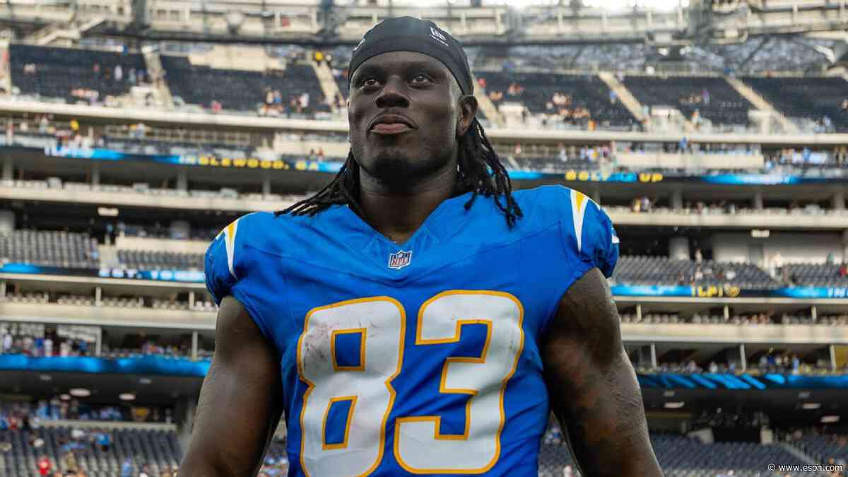 Chargers, amid 0-2 start, placing TEs Njoku, Kolar on IR