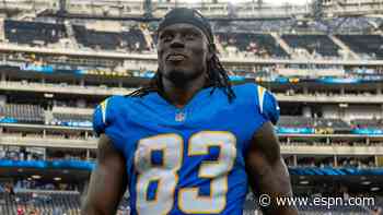 Chargers, amid 0-2 start, placing TEs Njoku, Kolar on IR