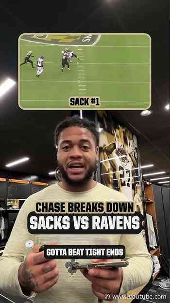 Chase Young Breaks Down Sacks vs. Ravens #shorts #nfl