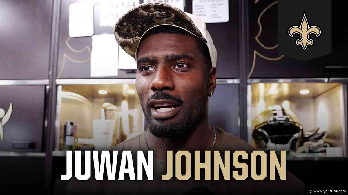 Juwan Johnson on 4th quarter plays vs. Ravens, chemistry w/ Tyler Shough | New Orleans Saints