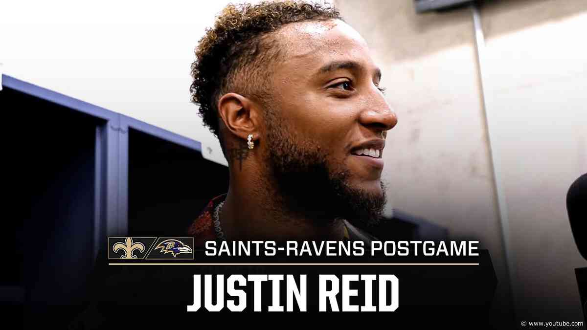 Justin Reid on Saints' Big Road Win vs. Baltimore Ravens