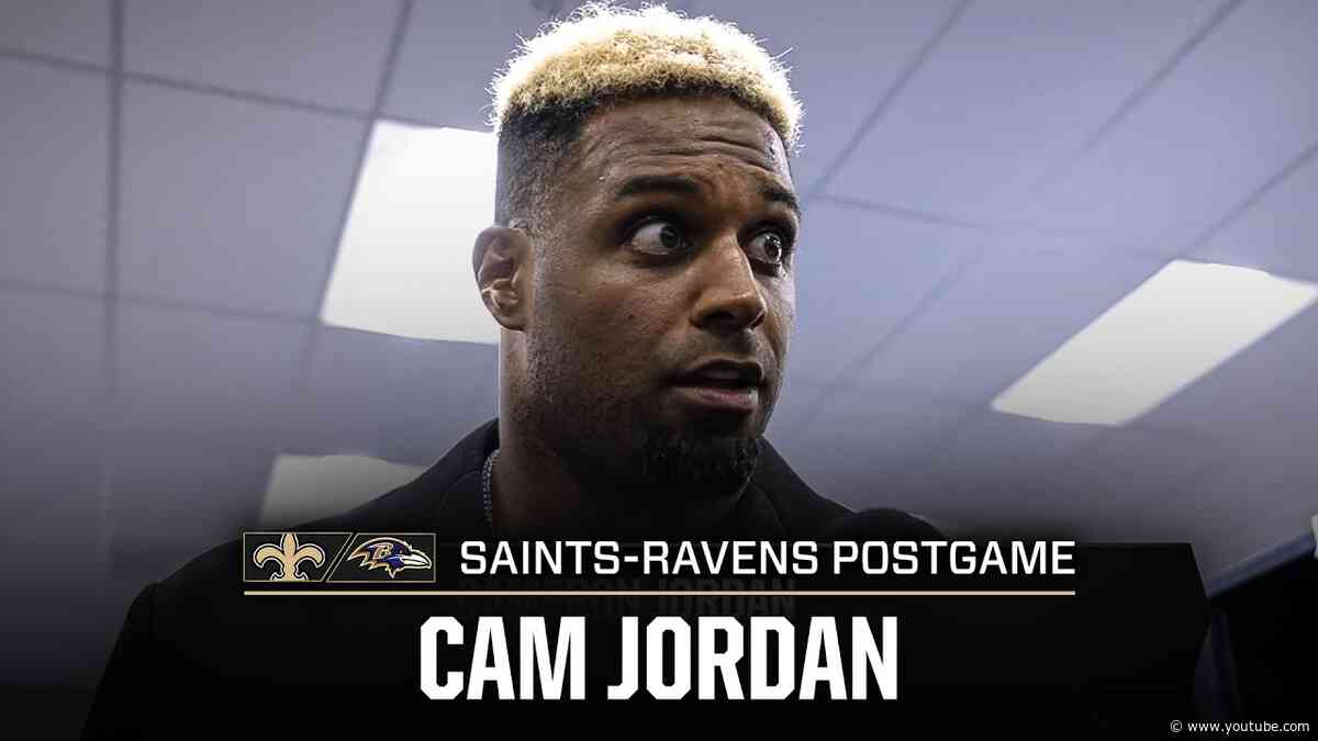 Cam Jordan talks Saints Defense in Win vs. Ravens
