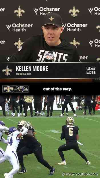 Kellen Moore on Tyler Shough's Performance vs. Ravens