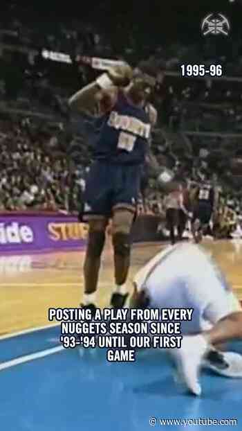 Dikembe says 31 days until Nuggets Basketball