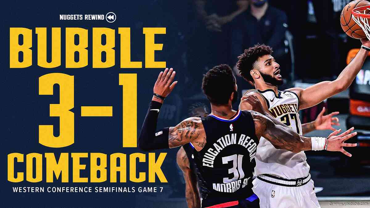 Jokić And Murray Lead Historic 3-1 Comeback Vs. Clippers | 2020 WCSF Game 7 (FULL GAME)