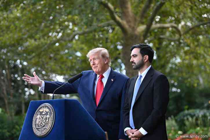 At Gracie Mansion, Trump says it ‘feels like a home’ as Mamdani advances Sunnyside Yard talks
