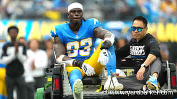 Chargers have issues at TE with David Njoku, Charlie Kolar news