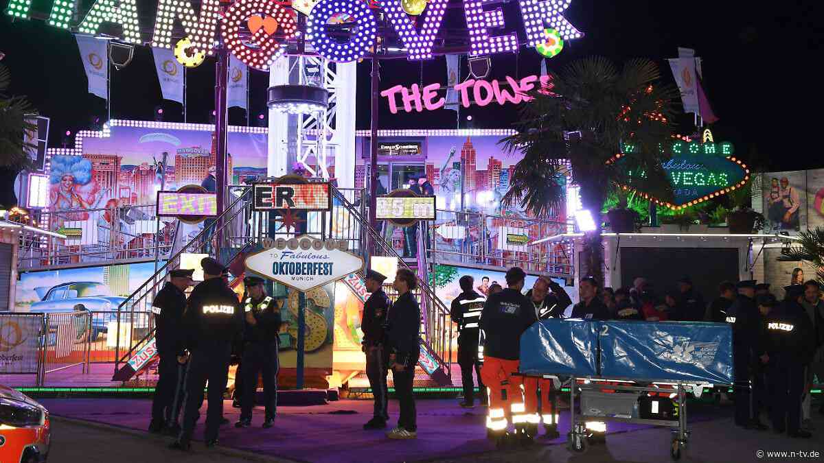 An Free-Fall-Turm eingequetscht?: Oktoberfest-Mitarbeiter nach Unfall gestorben
