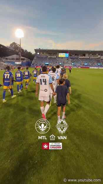 C’EST PARTI AU STADE SAPUTO 🇨🇦
