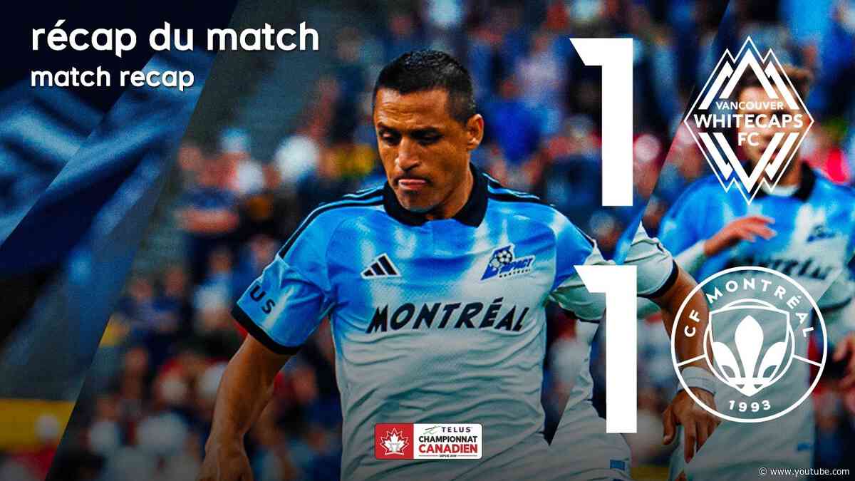 À 90 minutes de la finale 🔥 Retour sur le match aller à Vancouver 🔙