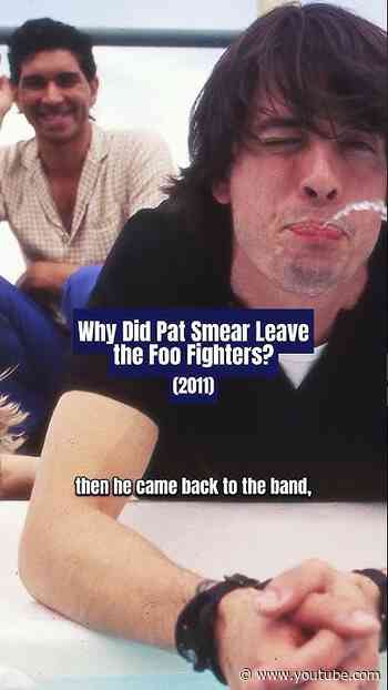 Dave Grohl & Taylor Hawkins Talk Pat Smear Leaving the Foo Fighters (2011)