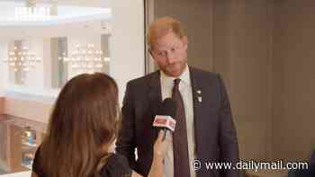 Prince Harry reveals the 'most British thing' he, Meghan, Archie and Lilibet have been doing since their return from California - and what the children now 'approve of'