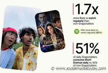 Snapchat report examines the rise of microdramas