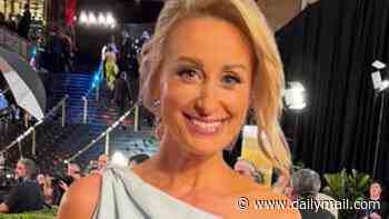 Channel Seven weather presenter Jane Bunn showcases her dramatic weight loss transformation in a figure-hugging gown at the Brownlow Medal