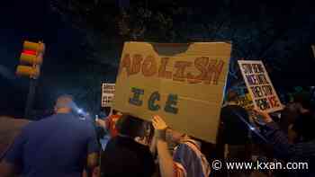 Protests continue across Austin following north Austin ICE shooting