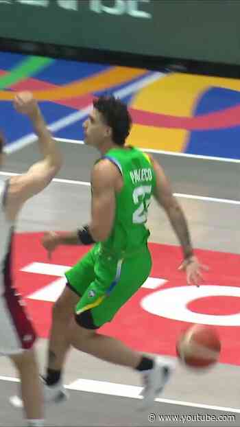 🇧🇷 Brazil bringing the samba to the court 🕺🏻 🔥 #AmeriCup