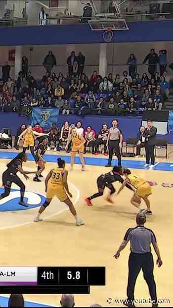 0.0 ON THE CLOCK… AND SHE CALLED GAME 🥶 #EuroCupWomen