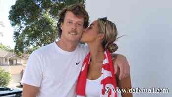 Swans Five WAG spills star's next move in pre-Brownlows photo - as Nick Blakey is snapped in rival club's uniform