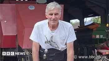 Farmer crushed by bales vows to walk unaided again