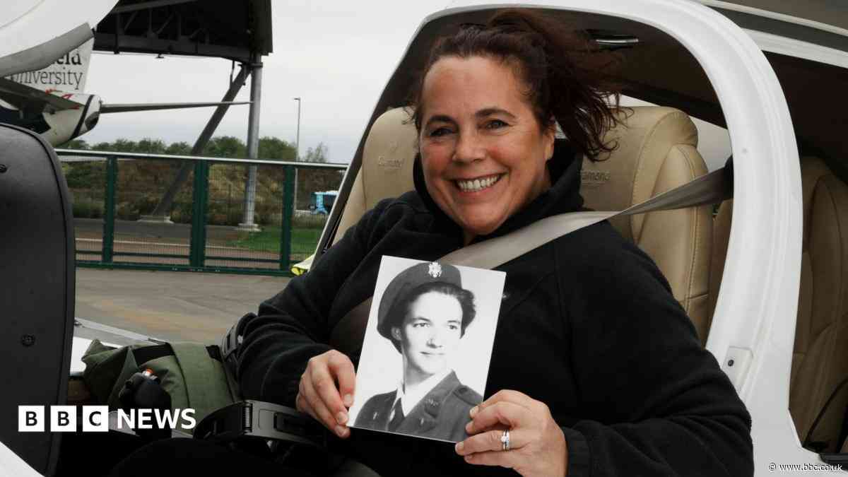 First female RAF jet pilot opens aviation school