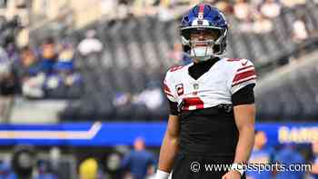 Giants' Jaxson Dart out vs. Rams with knee injury, Jameis Winston takes over