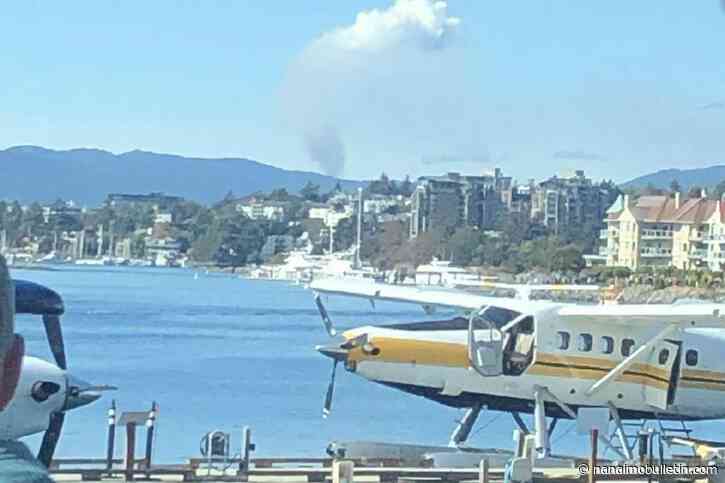 Sooke wildfire grows to 35 hectares, smoke visible across South Island
