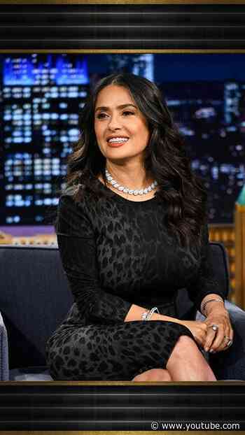 #SalmaHayekPinault directed #Prince’s music video for “Te Amo Corazón” 🤯 #FallonTonight