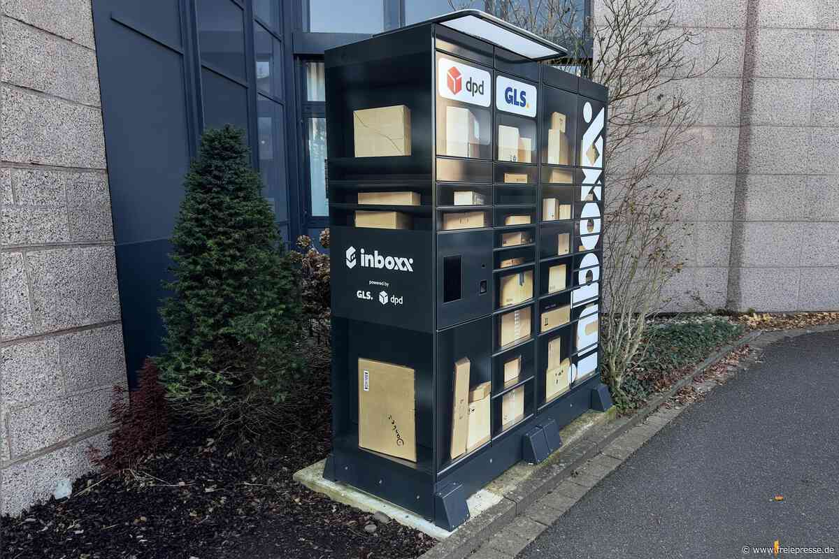 Neue Paketstation in Burkhardtsdorf errichtet