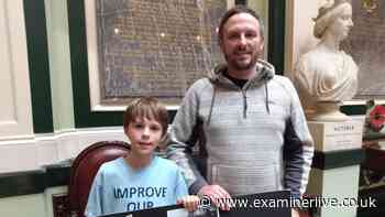 Boy, 10, makes plea to council after raising funds for 'really bad' skate park