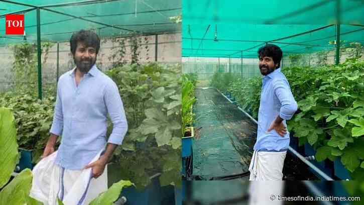 Sivakarthikeyan’s Home Greenhouse: actor’s quiet kitchen garden on ECR; fans connect with ‘In my home garden’