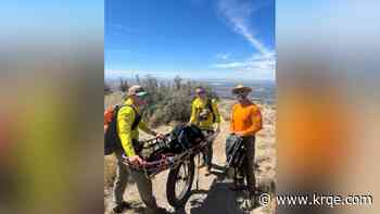 BCSO Open Space deputies rescue dog on trail
