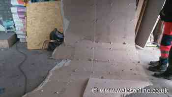 Rogue builder's dangerous work led to ceiling collapsing at couple's Merthyr Tydfil home