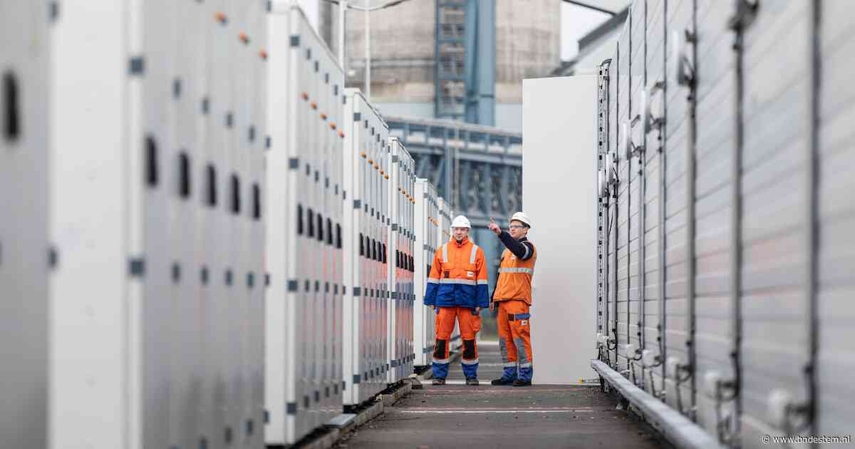 Bij Moerdijk komt een van de grootste batterijen van Nederland: bijna drie uur stroom voor 500.000 huishoudens
